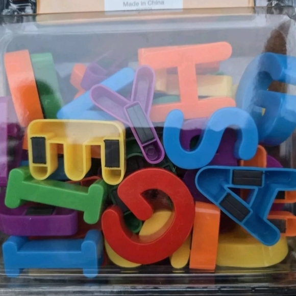 BRAND NEW Magnetic Alphabet Letters Uppercase 48 pieces- Lakeshore - Picture 2 of 3